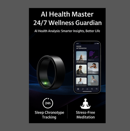 Reptronic AI Smart Health Ring- RPTK003