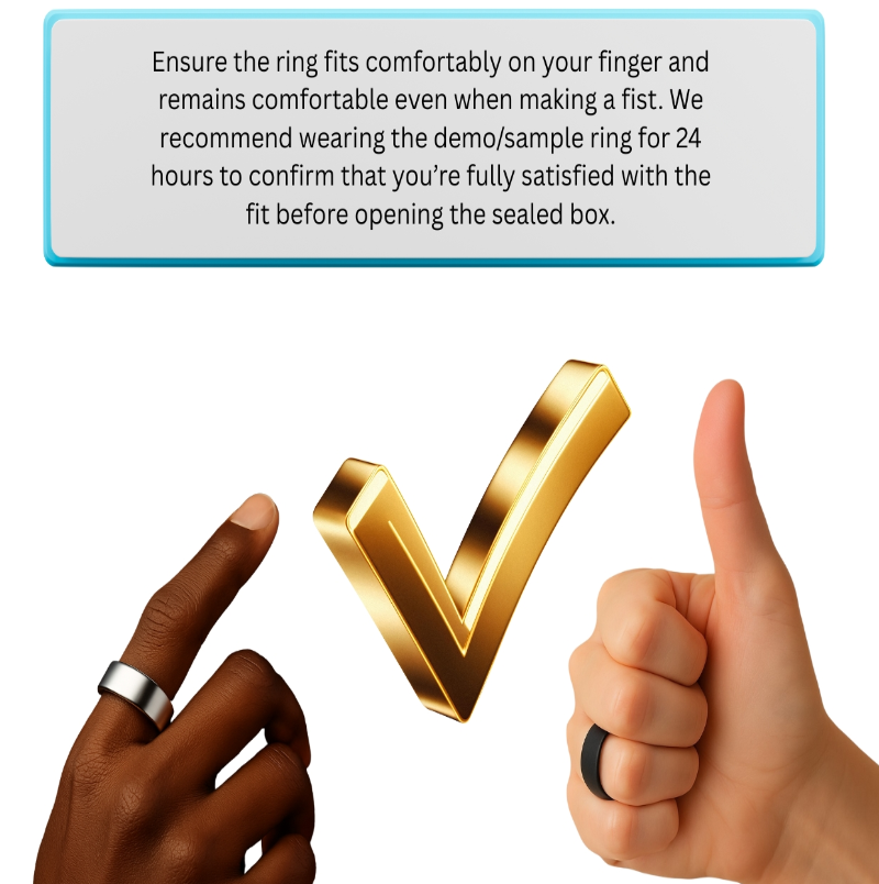 AI Smart Health Ring: Model XXX04 (Nexring)