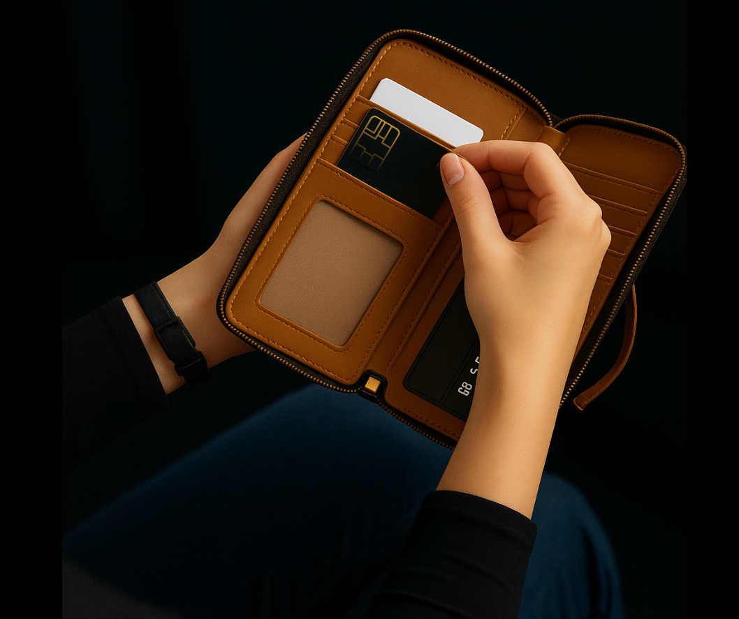 Reptronic Hammer&Hide Crossbody Sling Bag Purse: Genuine Saddle Leather