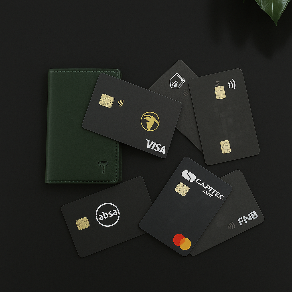 Hammer&Hide Genuine Saddle Leather Pop Up Wallet-Light Brown with Black Aluminum case - Unisex