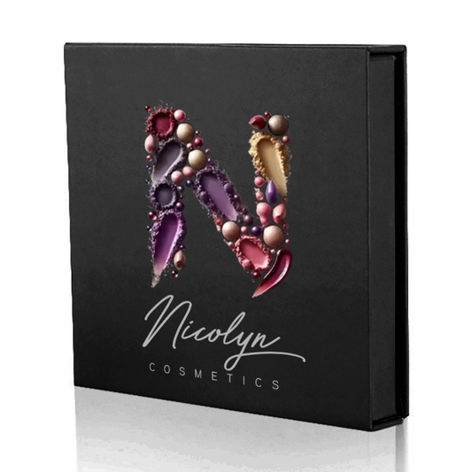 Nicolyn Matte Liquid Lipstick set with Pocket Make-up Mirror: Darker Color