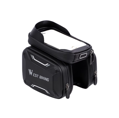Bicycle Bike Hard Shell Case Bag Phone Holder Waterproof Touch Screen