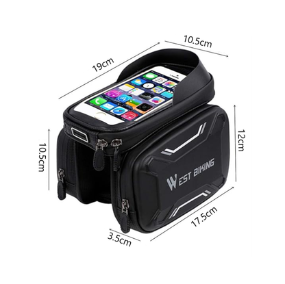 Bicycle Bike Hard Shell Case and LED Turn Signal Indicators Taillight