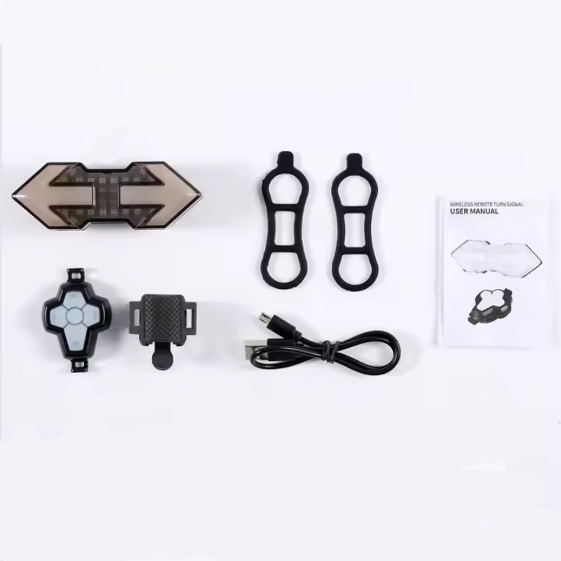 Bicycle Bike Remote Control LED Turn Signal Indicators Rear Taillight
