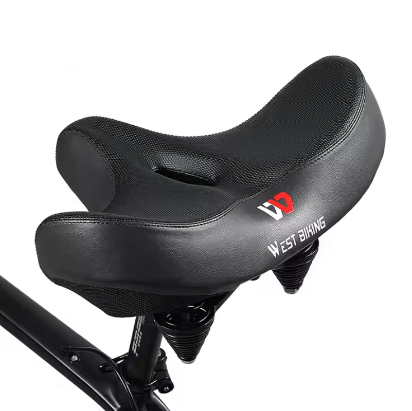 Bicycle Bike Extra Wide Bicycle Saddle Seat- Anatomic Bicycle Saddle