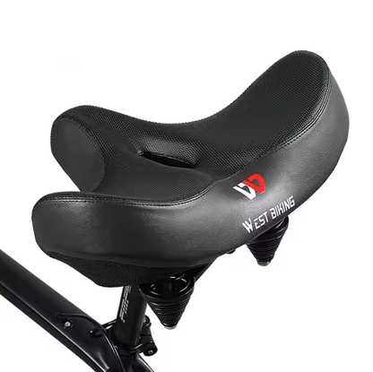 Bicycle Bike Extra Wide Bicycle Saddle Seat- Anatomic Bicycle Saddle