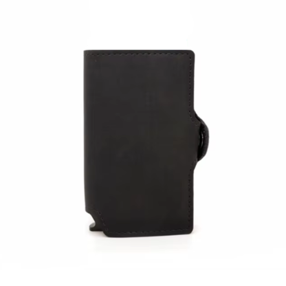 Hammer&Hide PU leather Pop up wallet- Black