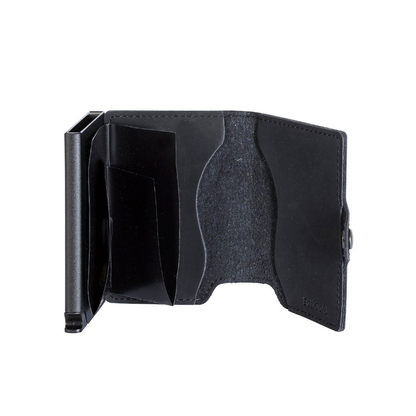 Hammer&Hide PU leather Pop up wallet- Black