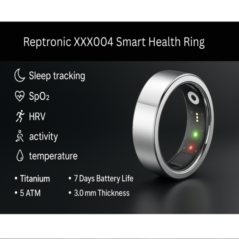 AI Smart Health Ring: Model XXX04 (Nexring)